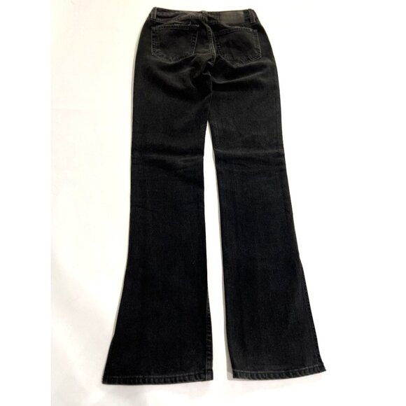 GRLFRND Hailey Low Rise Slim Boot Ankle Slit Jeans in Sunset Strip - Picture 4 of 7